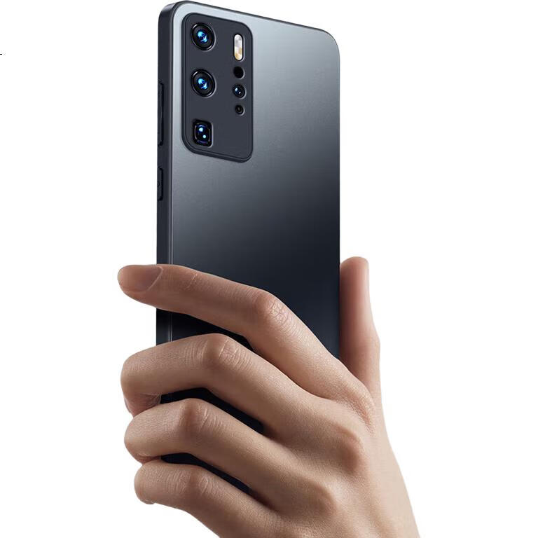 Чехол-накладка Mengxiangkejia AG Frosted для Huawei P40 Pro, противоударный, с полной защитой линз, ультратонкий, черный
