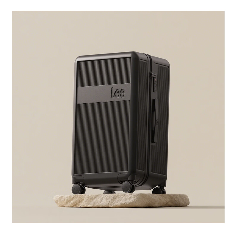 Lee High-Quality Large-Capacity Thickened Suitcase, Trolley Case, Travel Luggage, Password Lock Box, Aurora White, 28 Inches 36
