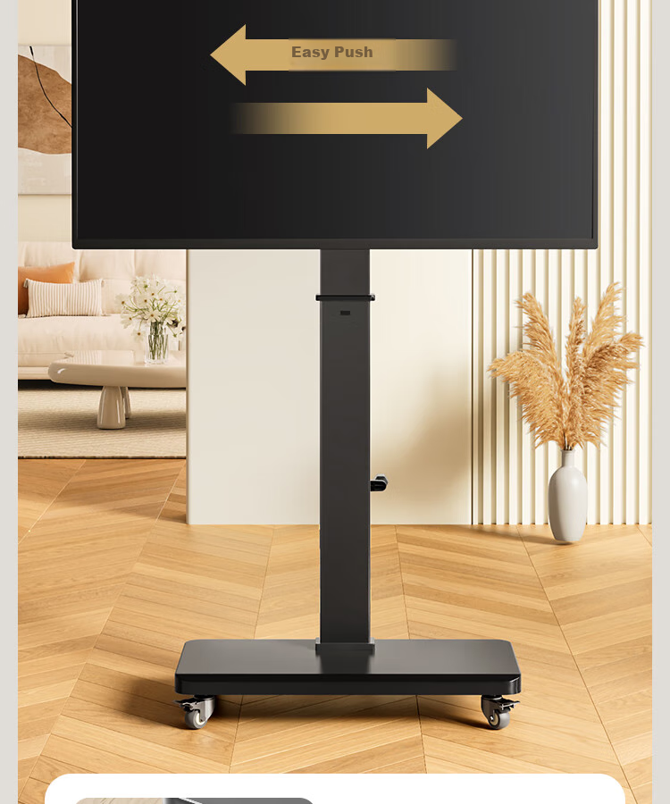 Enlipu TV Stand, Mobile 40-80 Inch Horizontal And Vertical Screen, 90° Rotation, Height Adjustable, Floor-Standing TV Mount, Monitor Bracket Suitable for Multiple Brands of TVs 11