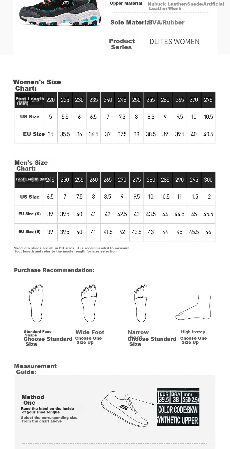 Skechers Starry Sky Bear Women's Shoes, Summer Panda Shoes, Thick-Soled Dad Shoes, Soft-Bottomed Versatile Casual Sneakers 11