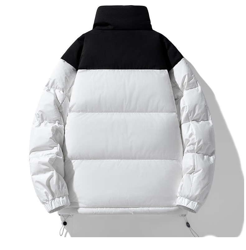 JEEP Men's Winter Down Jacket New Windproof Warm Casual White Duck Down Stand Collar Cold-Resistant Coat 17