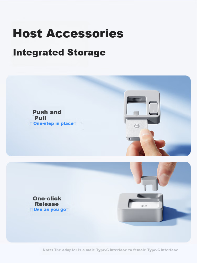 JD Original MiniGo Portable SSD 512GB (PSSD) with Read Speed up to 1000MB/s, Dual-Use External Hard Drive for Apple And Android Phones, Computers, Direct Connectio 12