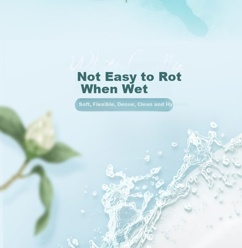 Jierou Facial Tissues, Face White Tea Scent, 3-Ply, 120 Sheets, 6 Packs, PR248-48R/PR295 Single Pack 10