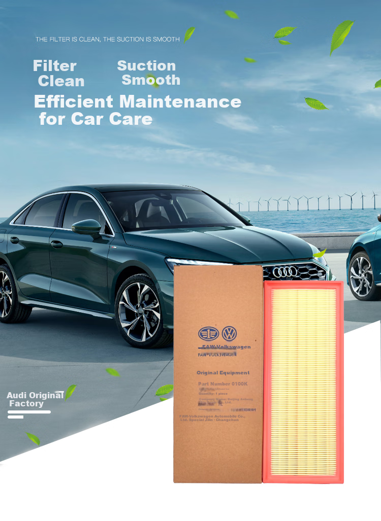 AUDI Original Air Filter Element Cleaner for A4L/Q5L 2.0T High Power 1