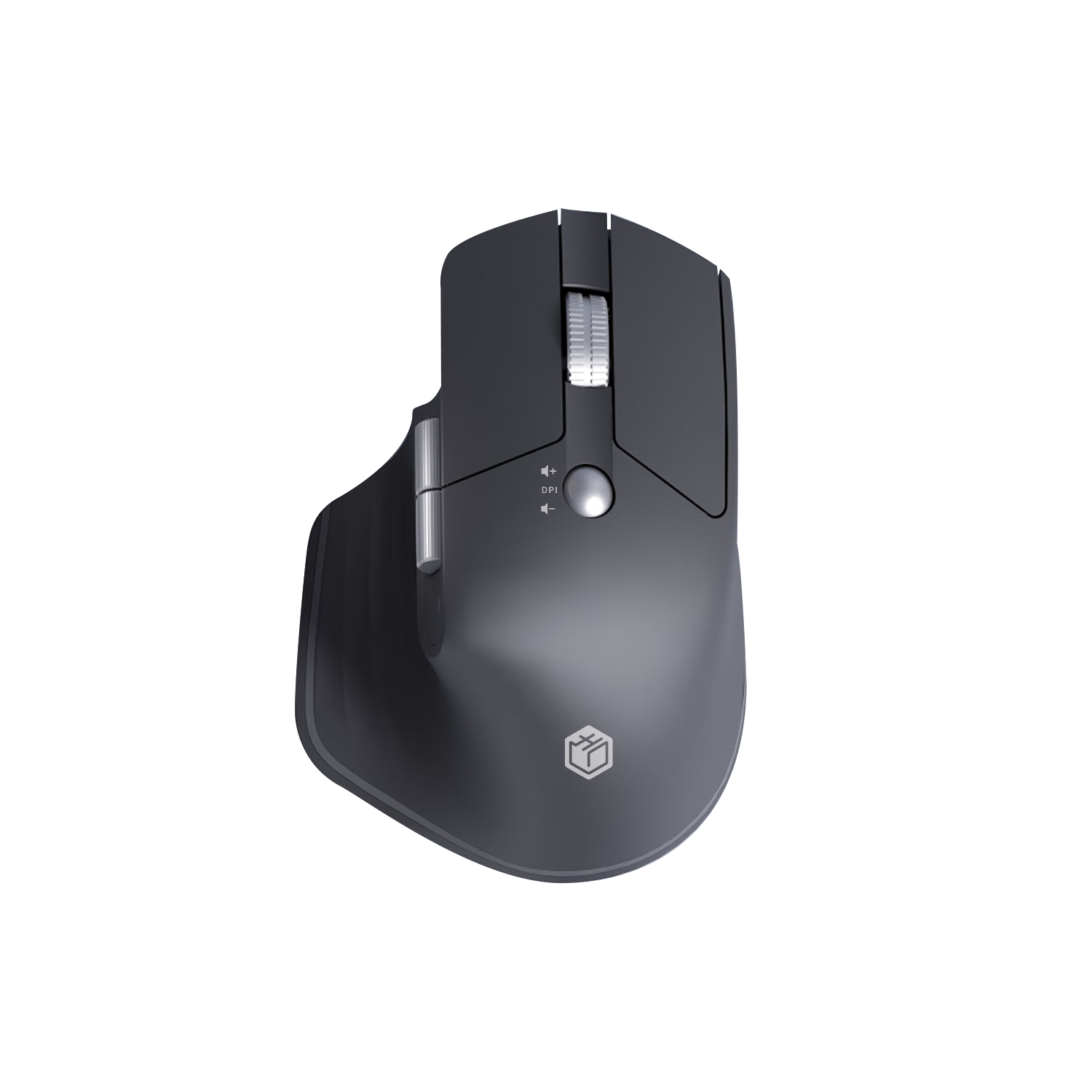 JD Jingzao M3 Elite Upgraded Ergonomic Wireless Bluetooth Mouse Silent Click Rechargeable for Apple Mac Huawei Matebook Laptop Ink Black