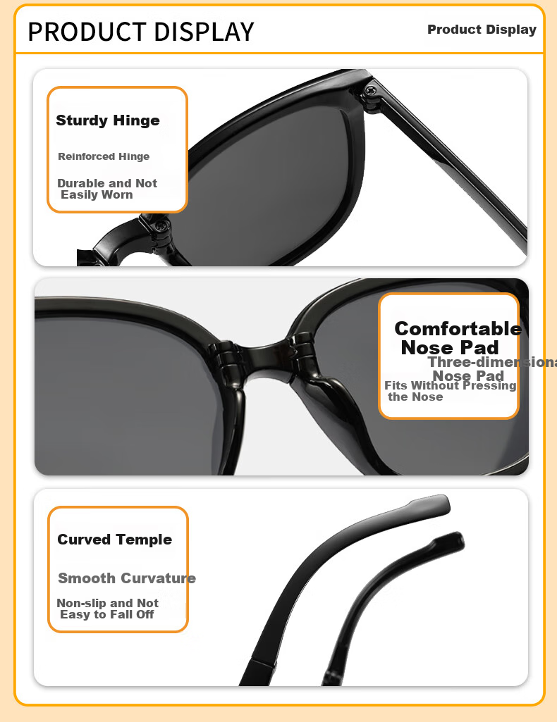 COWBOYCALL Folding Sunglasses for Children, Boys And Girls UV Protection Fashionable Sun Protection Glasses, Olive Gray Frame 2