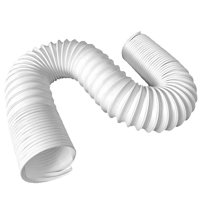 Shuangwei Portable Air Conditioner Exhaust Hose 150mm*2m Steel Wire Telescopic Extension Pipe Left-Hand Twist KT-Exhaust Hose 2m