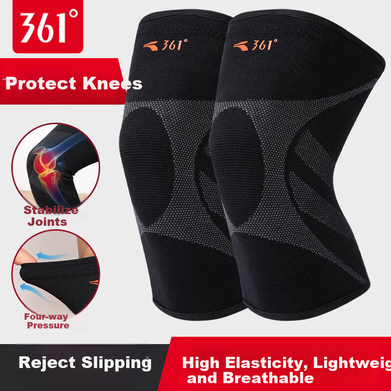 361° Knee Brace for Sports Running Meniscus Injury, Medical-Specific, Suitable for Basketball Badminton Climbing Mountaineering, Warm Knee Joint Arthritis Protection Gear
