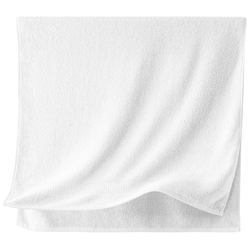 HOYO Japanese Cotton Bath Towel, Soft And Absorbent, Quick-Drying, for Home Use, Suitable for Men And Women, Large White Bath Towel, 70*140cm, Sports Desig