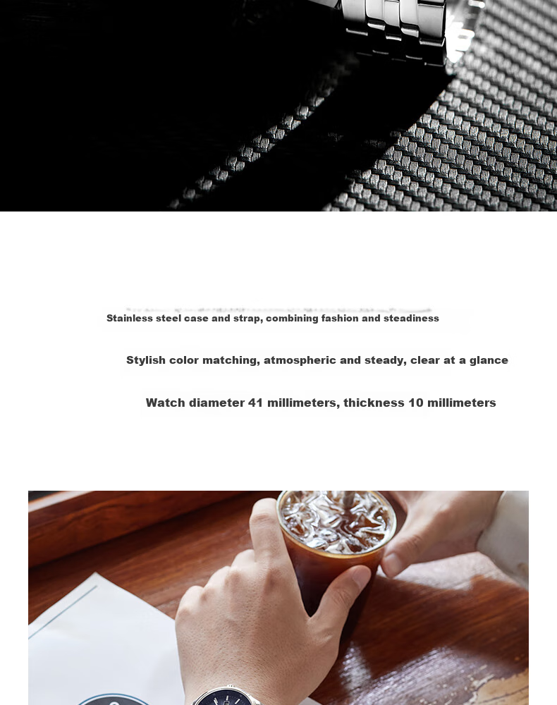 CITIZEN Watch for Men, Japanese And Korean Style, Eco-Drive, Date Display, Steel Band, Minimalist Business Design, Gift for Boyfriend, BM7560-59L 2