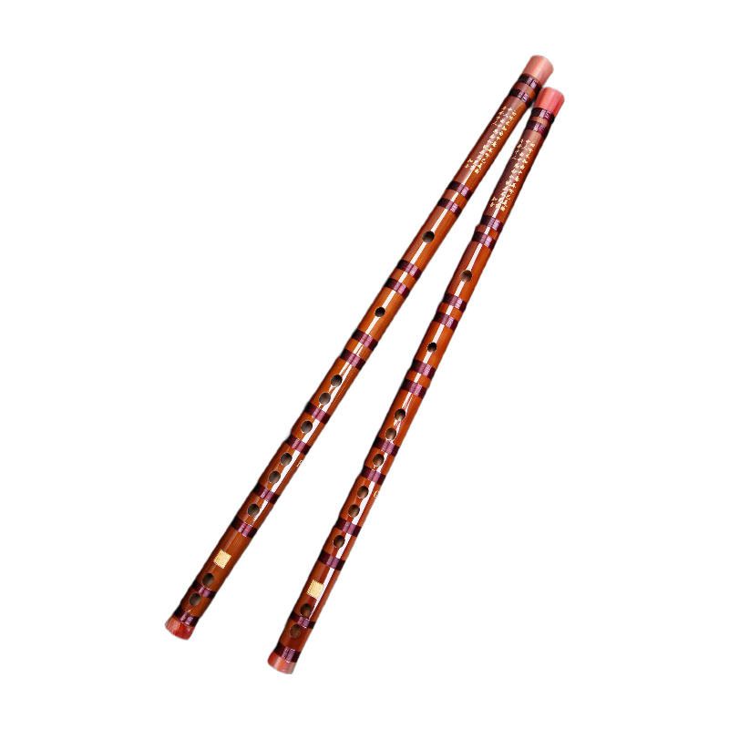 Professional E Key Range Bamboo Flute for Adults Beginner High-Quality Performance Level Transverse Flute with 9 Free Gifts