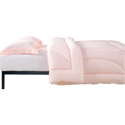 Зимнее одеяло Shuixing Home Textile, утолщенное, с наполнителем из волокна, примерно 2.25 кг, 150*210 см, розовое