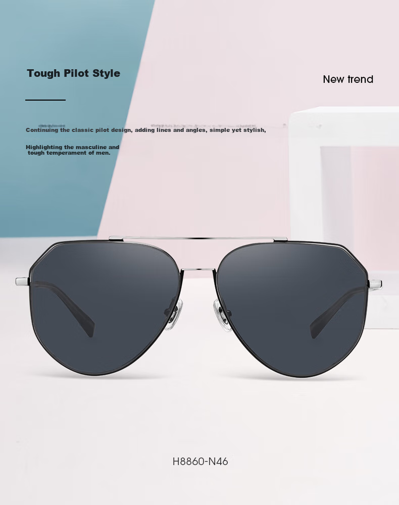 HELEN KELLER Sunglasses for Men, Driving Sunglasses, Fishing Sun Protection, Pilot Glasses H8860H48 2