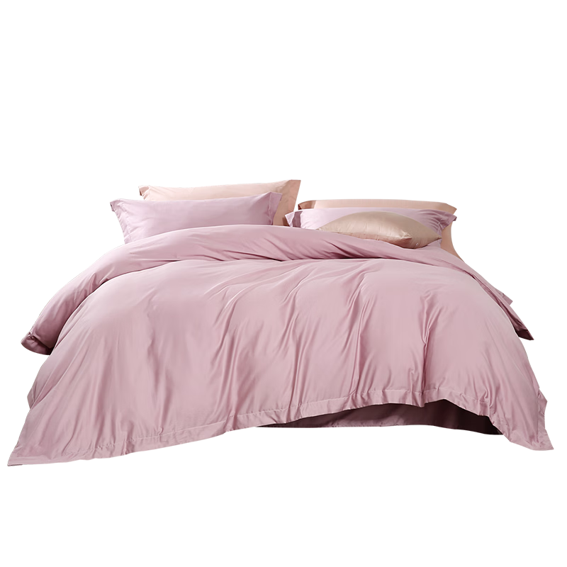 Fuanna Cotton Quilt Cover Single Piece 60s Long-Staple Cotton Sateen Antibacterial Duvet Cover Full Cotton Single/Double 1.5m Bed