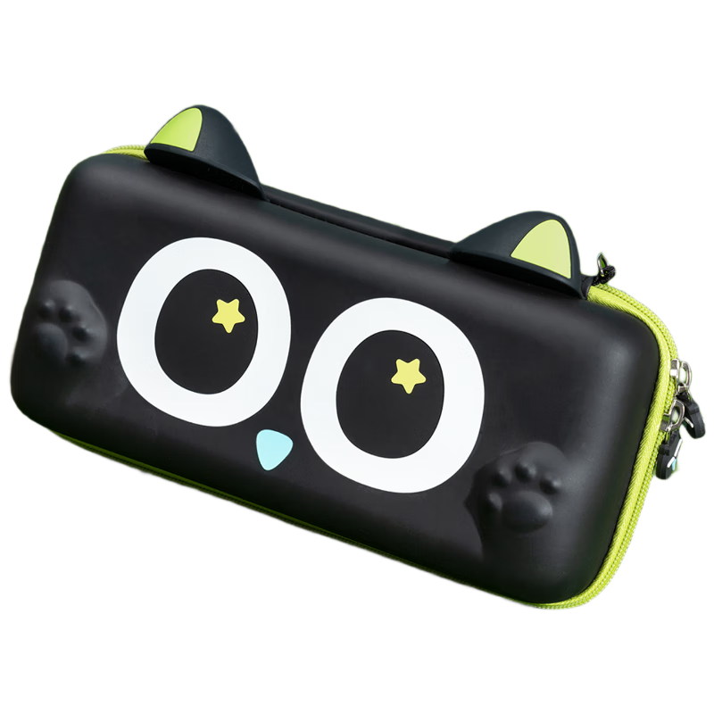 Jixiang Nintendo Switch 2 Storage Case, NS2 Luo Xiaohedi Large Capacity PU Storage Protective Box, Scratch-Resistant, Shockproof, Drop-Resistant, Pressure-Resistant, Splash-Proof, Portable Personal Storage Bag