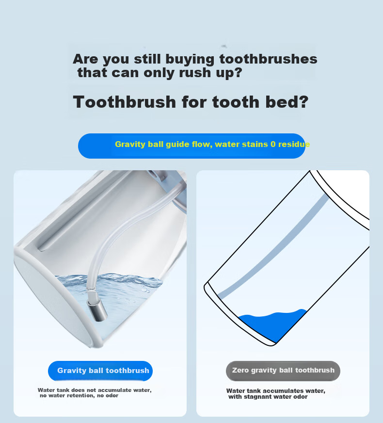 KONKA Oral Irrigator, Home Dental Water Flosser, Tooth Cleaner, Portable Upright Design, Fully Washable, Orthodontic Prevention, Tartar Removal, Gift for Couples, New Year's Present, Gift for Parents 18