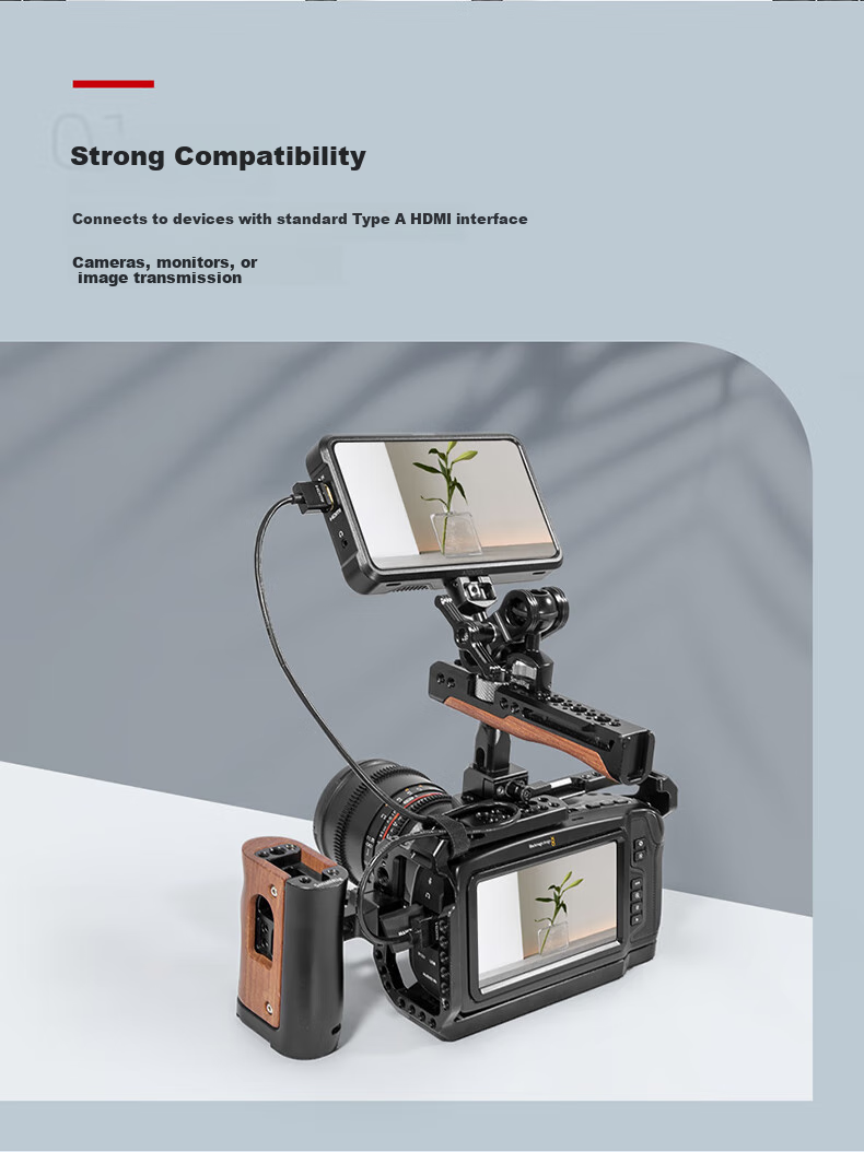 SmallRig 2956 Ultra-Thin HDMI Cable with Standard Type-A HDMI Port Camera Photography And Videography Accessory 3