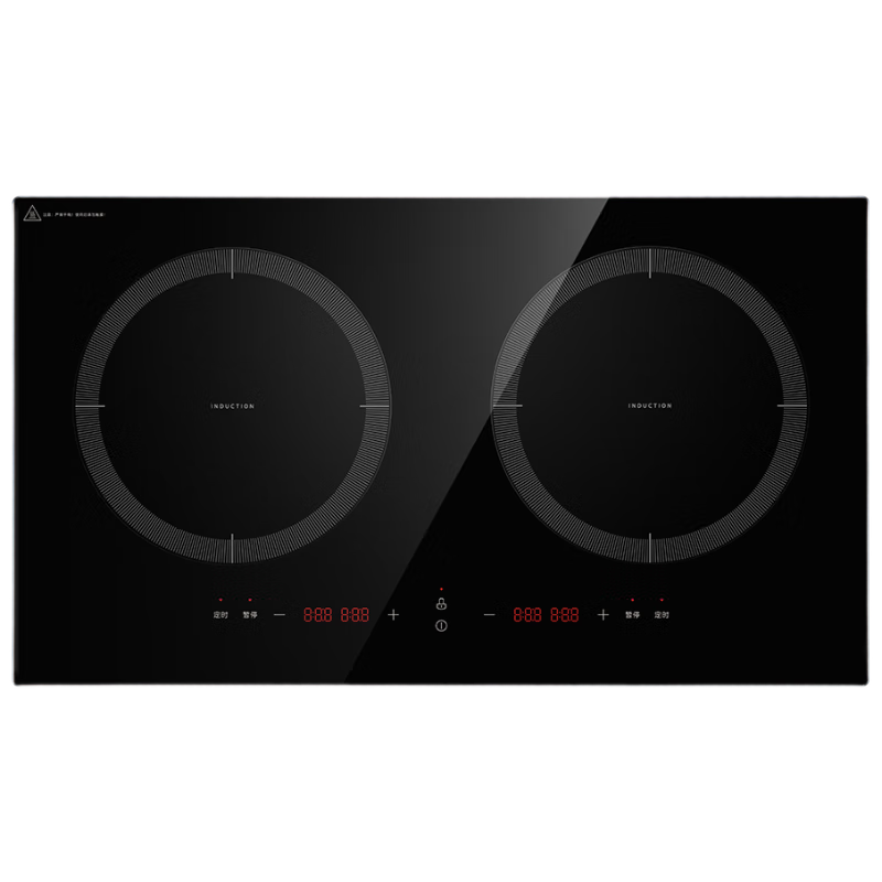 Midea Induction Cooker Double Burner Built-in High Power 3300W Multifunctional Electric Stove ZHE3317