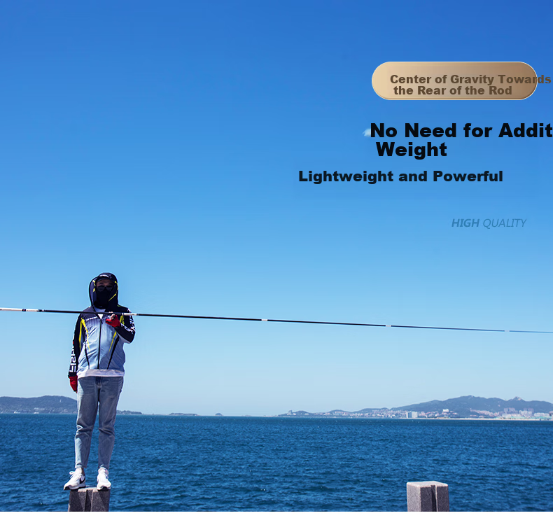 GW Fishing Rod, Handheld Rod, 5.4 Meters, Strong Hand, Lake And Reservoir Fishing Rod, 5H Ultra-Light, Ultra-Hard, 28-Section Large Comprehensive Rod, Fishing Pole, Fishing Tackle 10