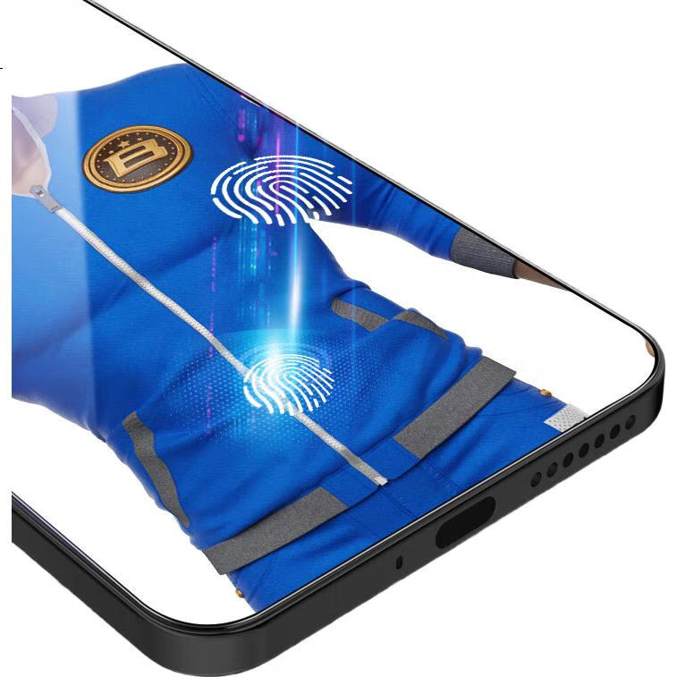 Защитное стекло Lanxingxiansheng для Samsung S25+/S24+, прозрачное, противоударное, антибликовое, защита от отпечатков пальцев