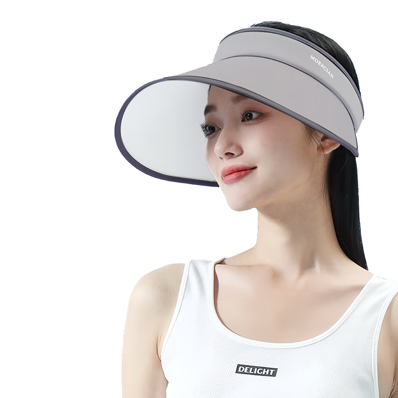 MOERCIAN Sun Protection Hat for Women, Wide Brim Outdoor Hat, Foldable Visor Sunhat for Summer UV Protectio