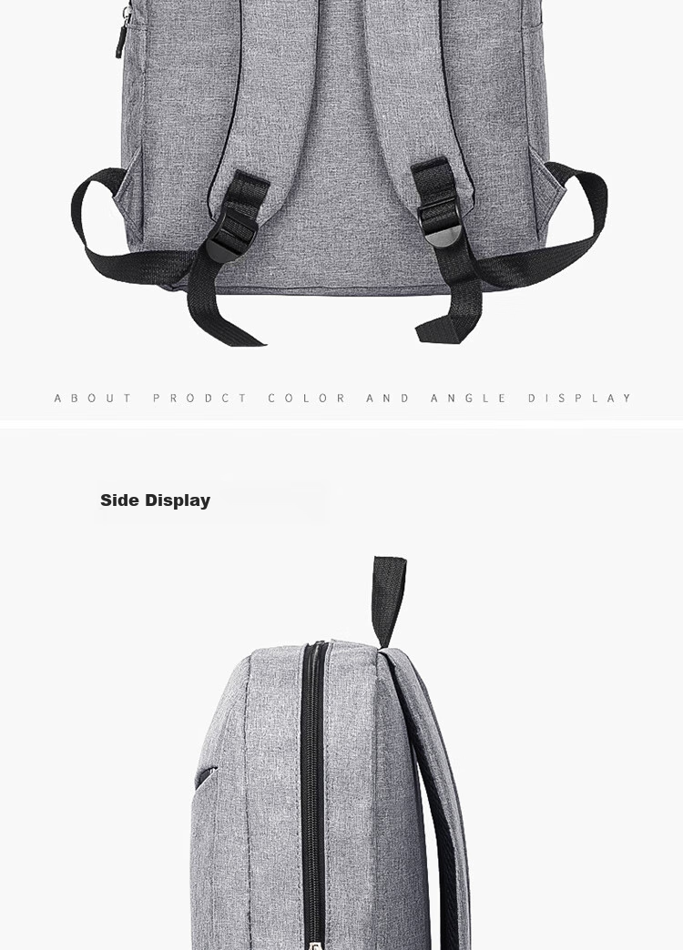 CARTELO Backpack, Business Casual Bag, Large Capacity, Water-Resistant Oxford Cloth Bookbag, Laptop Backpack, Gift for Husband Or Father 15