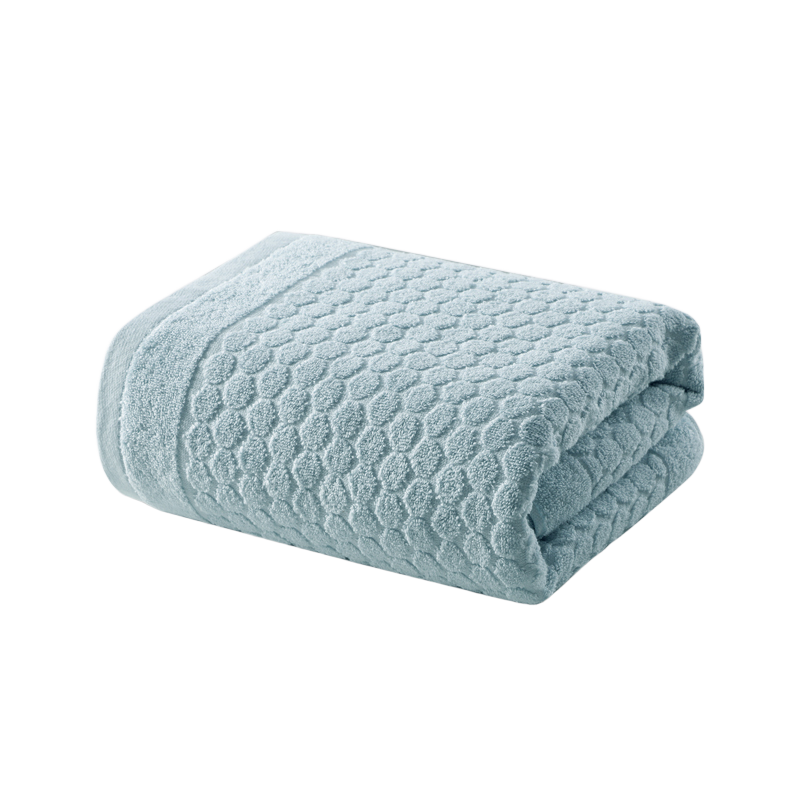 MINISO Honey Realm Series Combed Cotton Towel 100% Cotton Quick Absorption Grade 7 Long-lasting Antibacterial Face Towel Blue