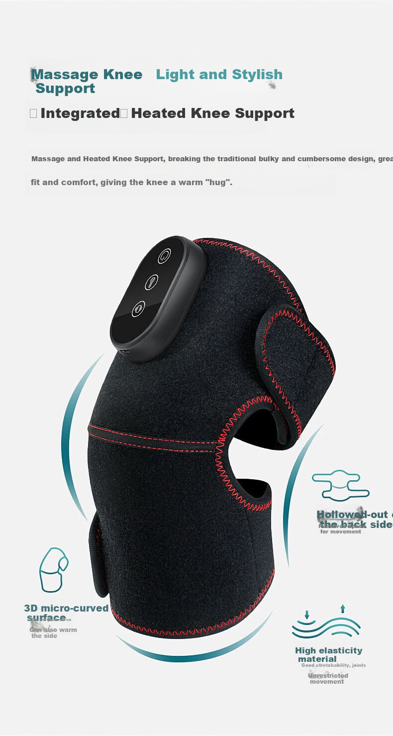 Aijiaoshou Knee Heating Leg Massager, Heated Knee Protector, Warmth for Elderly Parents, Birthday Gift 5