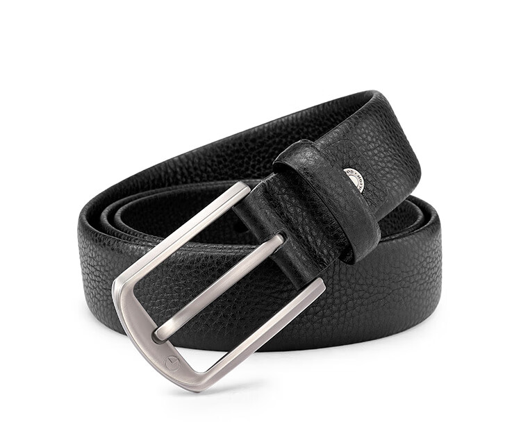 Goldlion Men's Pin Buckle Leather Belt Business Waistband Gift Box Casual Trouser Belt Birthday Gift 2