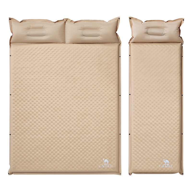 CAMEL Outdoor Portable Air Mattress, Camping Tent Automatic Inflatable Bed Pad, Thick Floor Sleeping Mat for Lazy Camping, Sleeping Pad 705S