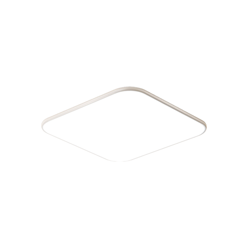 GUJIA LED Ceiling Light, Ultra-Thin Eye Protection, Puri Light Source, Living Room Bedroom Simple Lamp, Square-Shaped - Three Colors [Installation Included]