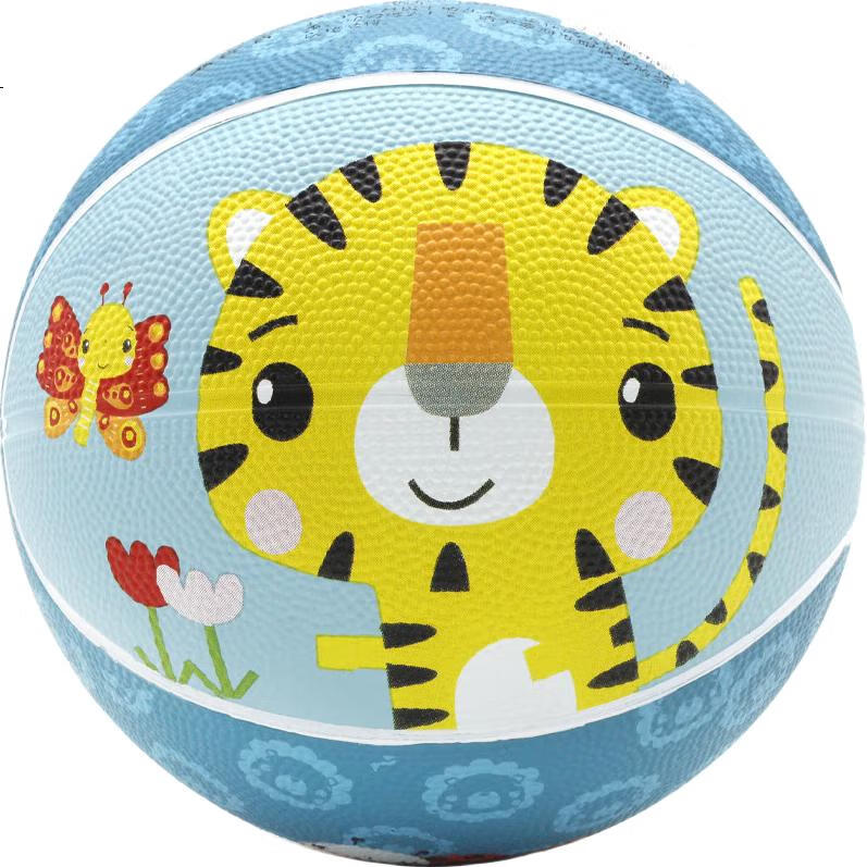 Детский мяч Fisher-Price 17 см, резиновый, для игр, подарок на Новый год