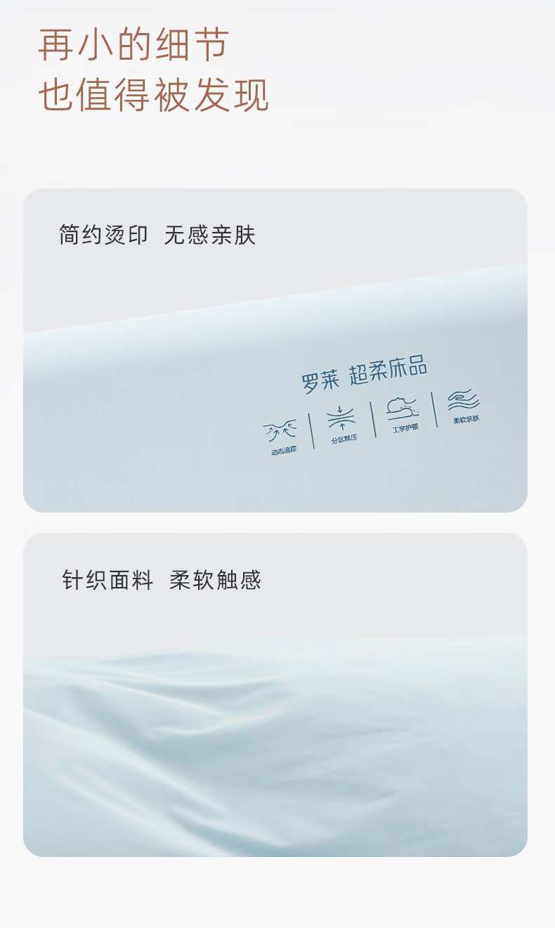 Luolai Home Textile Memory Foam Pillow Cervical Neck Support Slow Rebound Pressure Relief Adult Pillow Core Pair 7