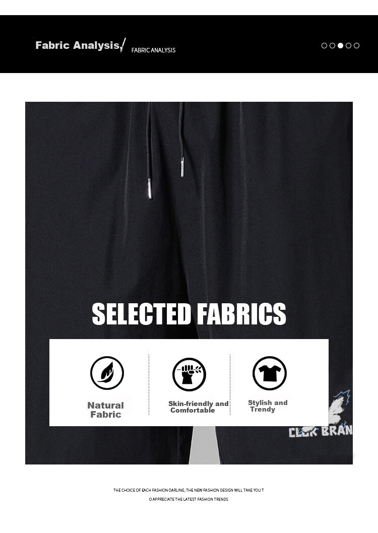 Foss Phil Men's Shorts, Summer Ice Silk Thin Breathable Casual Straight Loose Pants, FPD06 Black XL 1