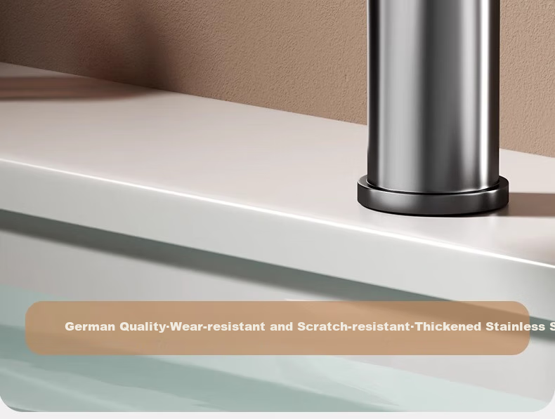 WUZORY [Germany] Washbasin Faucet, Hot And Cold Water Two-In Bathroom Sink, Face Basin, Washbasin Faucet 2