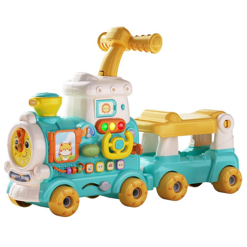 Xinge Baby Walker Toy, 0-3 Years Old Children's Push Cart, First Birthday Gift for Boys And Girls, Early Education Present for One-Year Olds