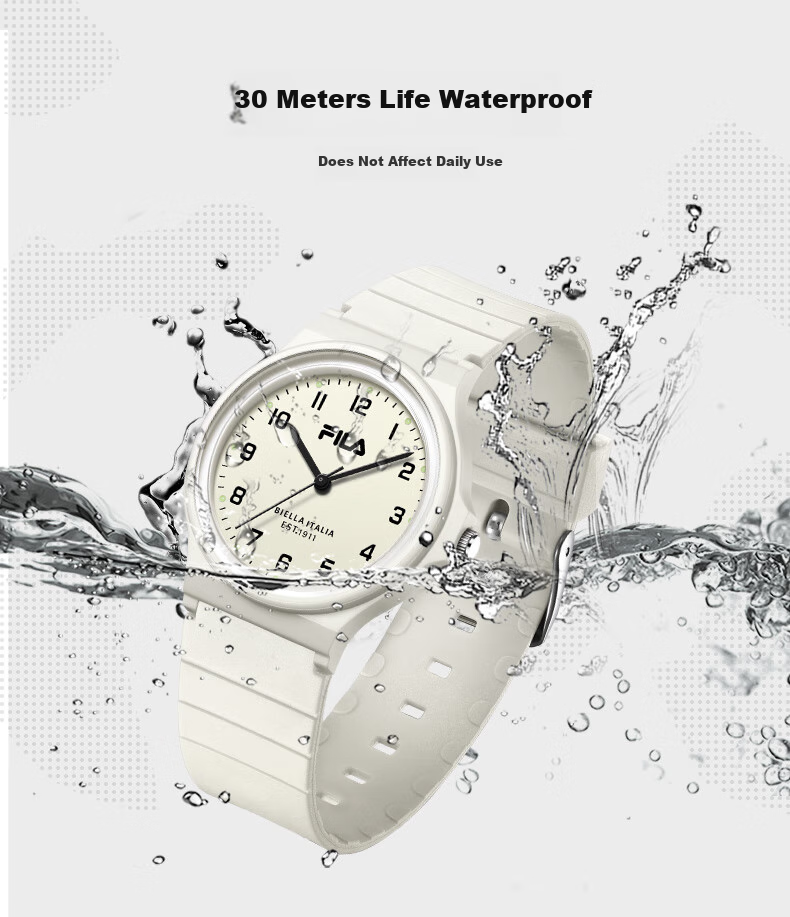 FILA Student Watch for Middle And High School Boys And Girls, Mechanical Exam Watch, Children's Watch, Gift for Middle School Entrance Exam, Model 6586-006 6