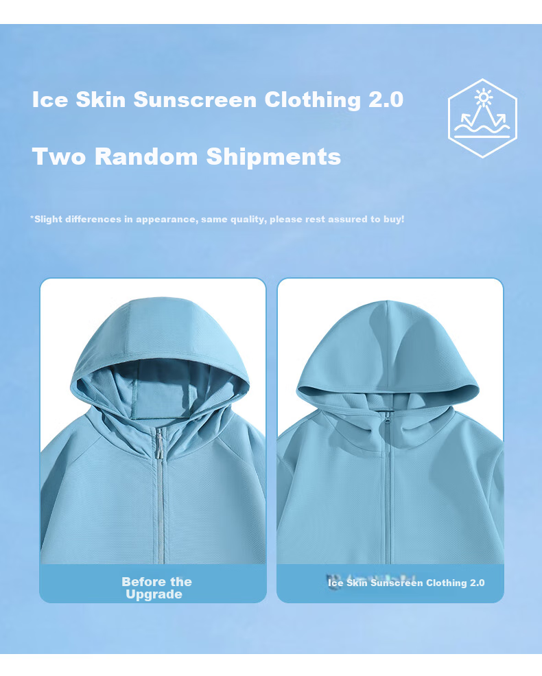 JEANSWEST LIFE Zhenweisi UPF50+ Sun Protection Jacket for Men, Summer Outdoor Brim UV-Resistant Fishing Wear, Trendy Letter Print Skin Coat 2