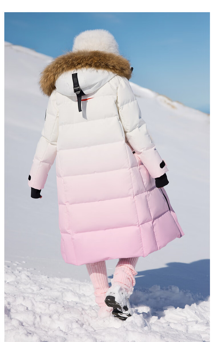 Snow Flying Unisex Long Thickened Down Jacket Extreme Cold Warm Fashion Outdoor Sports 8