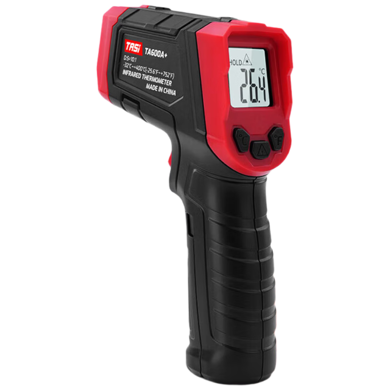 Teans Infrared Thermometer TA600A+ Household Temperature Gun Baking Industrial Temperature Gun Oil and Water Thermometer