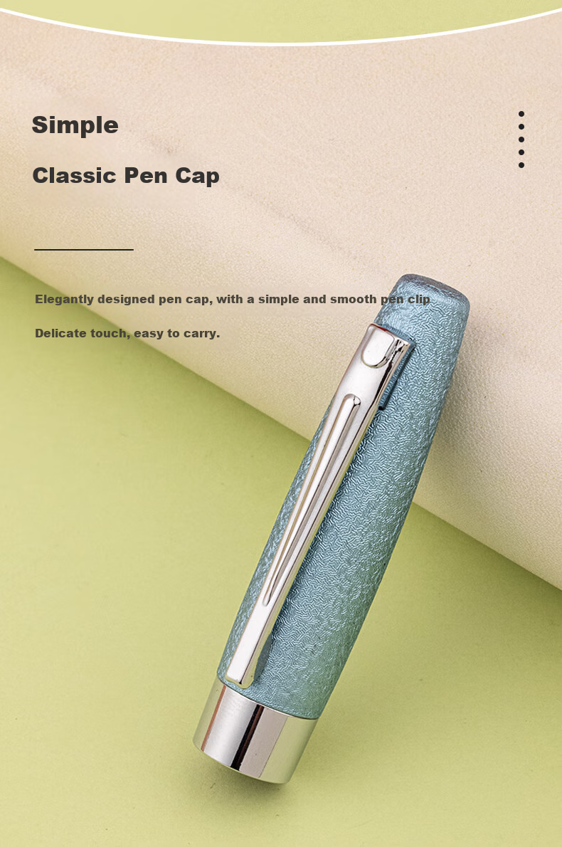 HERO Fountain Pen, Yayue Series, Iridium-Tipped Signature Pen, Stylish Student Birthday Gift, Pink, F Nib 3