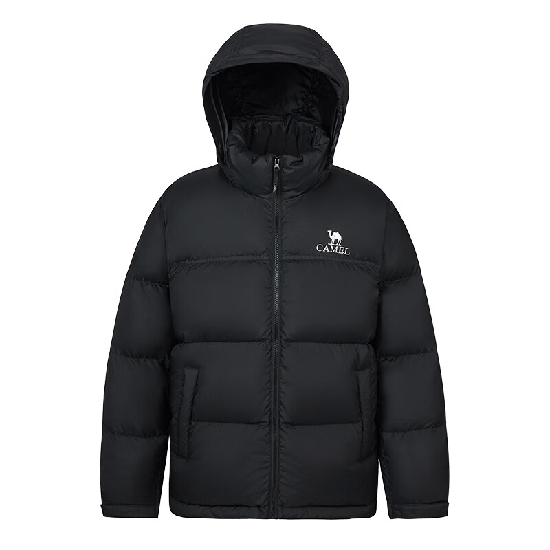 CAMEL Huoyanshan 2.0 down Jacket for Men, Winter New Style, Thickened Warm Puffer Coat, Short Outerwear M13CR07066E