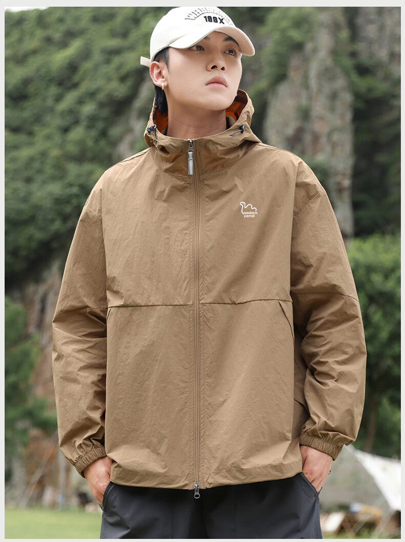 EASTERN CAMEL Couple's Sun Protection Clothing, Men And Women Summer UPF100 UV-Resistant Sun Protection Fishing Jacket, Men's White, 3XL 13