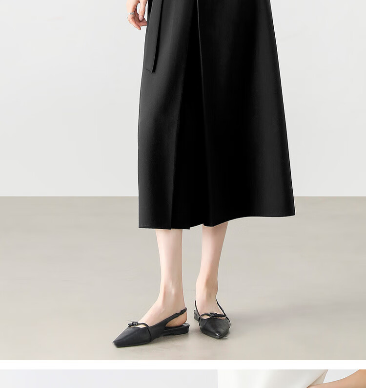 Sentubila Urban Commuter Skirt for Women, Summer Fashion A-Line High-Waisted Slimming Skirt, Apricot Color, XL Size 18