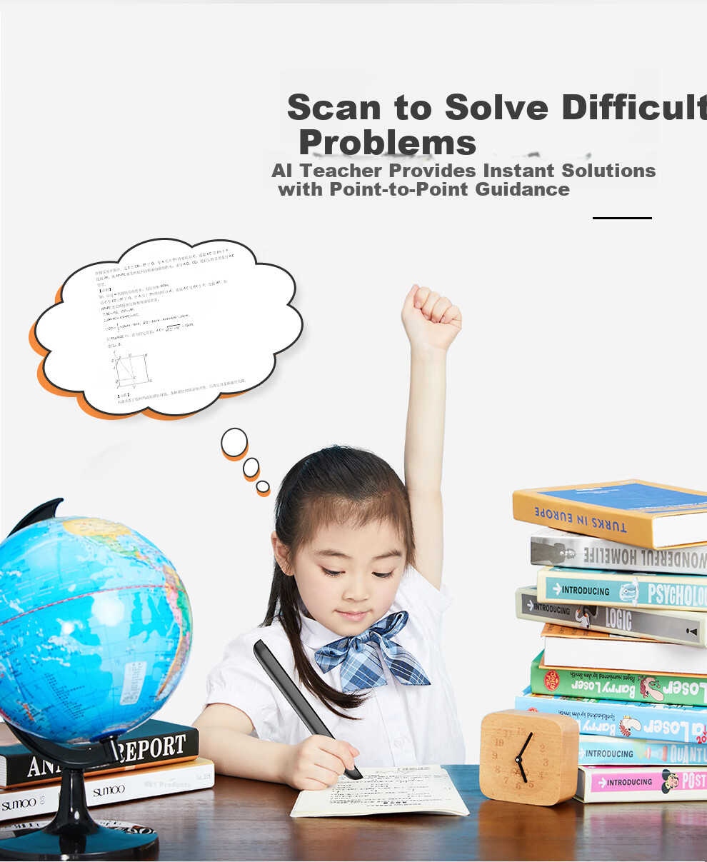Tangbei English Reading Pen All-Subject Electronic Dictionary Scanning Pen Learning Device for Children Elementary School Middle School High School Students Textbooks Picture Books Reading Translation Pen Gift 3