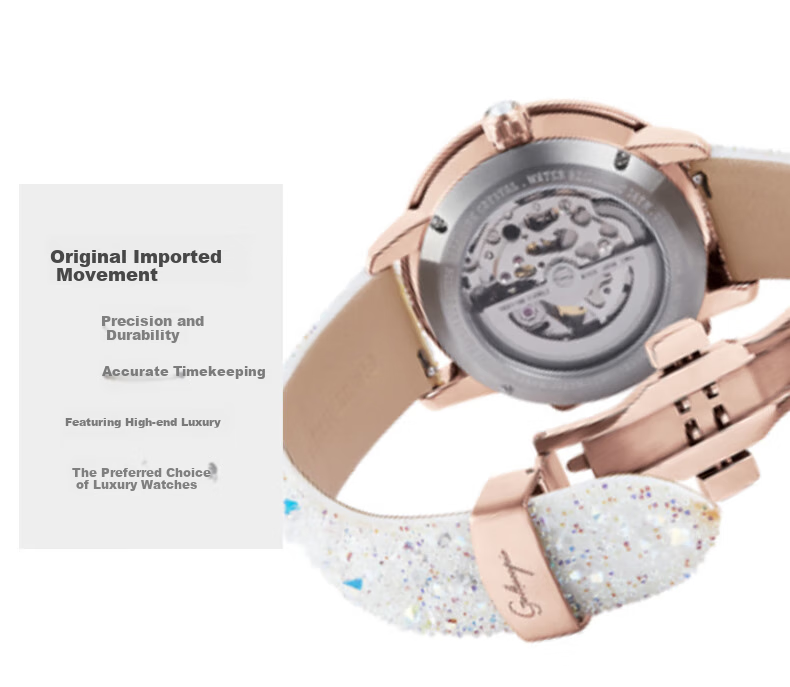 Galtiscopio American And European Style Starry Sky Crystal Small Diamond Women's Watch Quartz Watch Gift for Girlfriend, Holiday Present 12