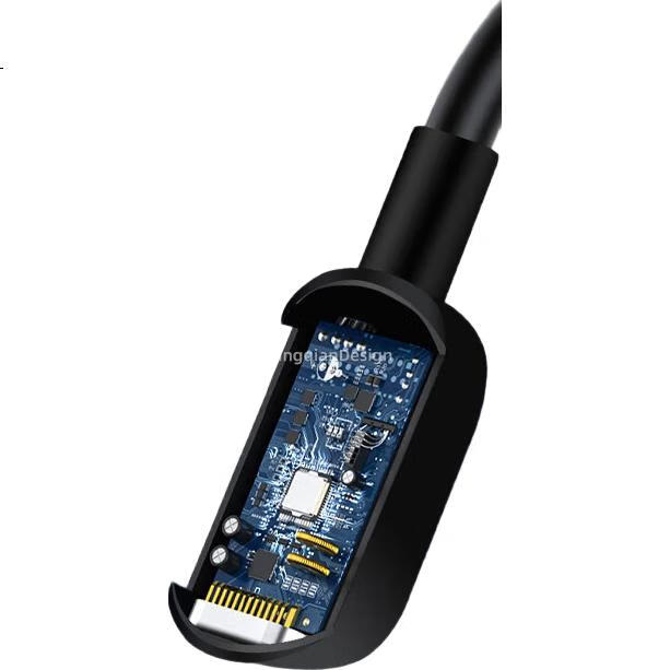 Кабель зарядный YINGQIAN для детских смарт-часов Xiaotianc Z6 Peak Edition, магнитный, быстрая зарядка, 1-2А, черный