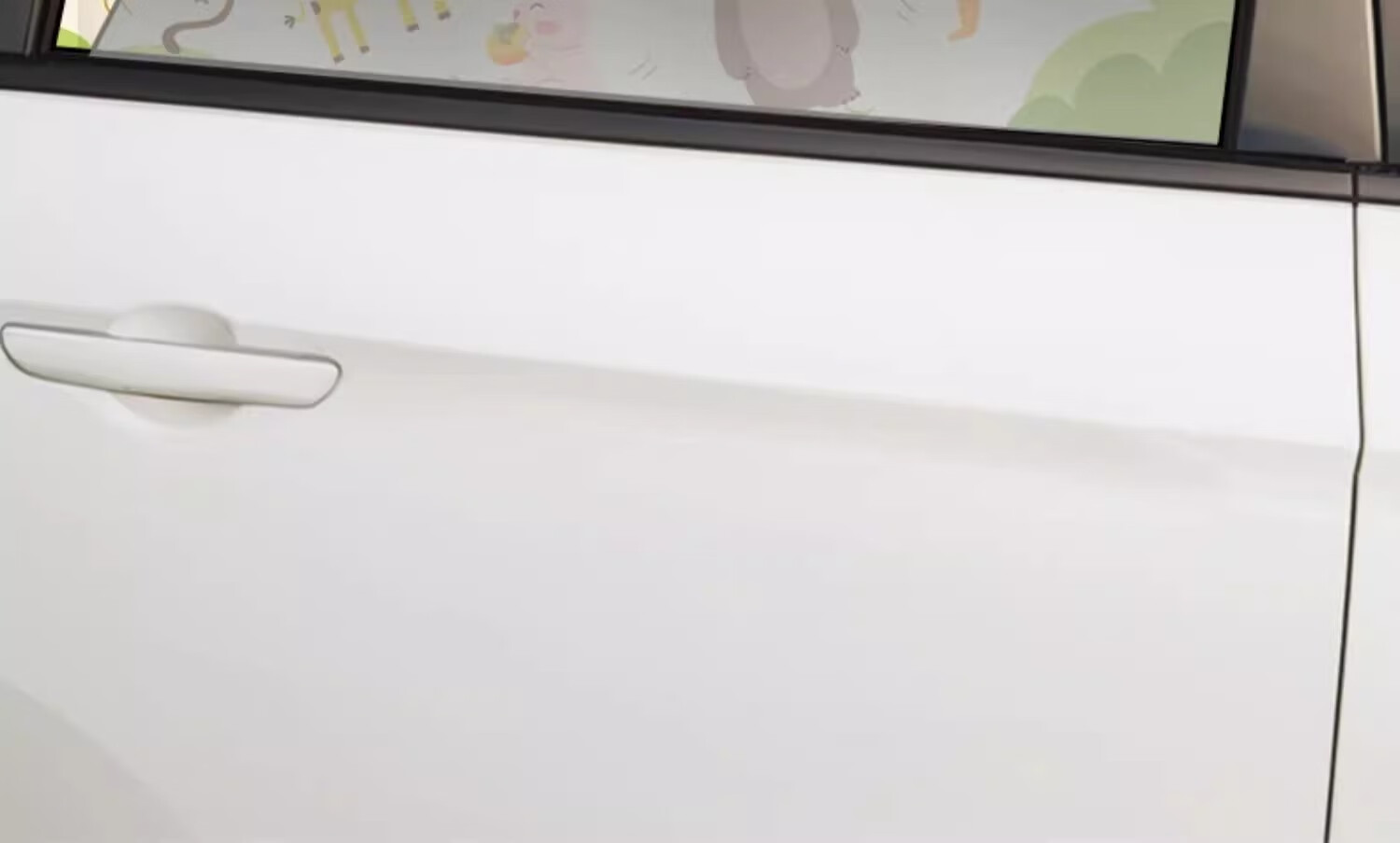 MOTCINO Car Side Window Sunshade Magnetic Track Privacy Curtain Interior Sunshade for Baby Car Window 18