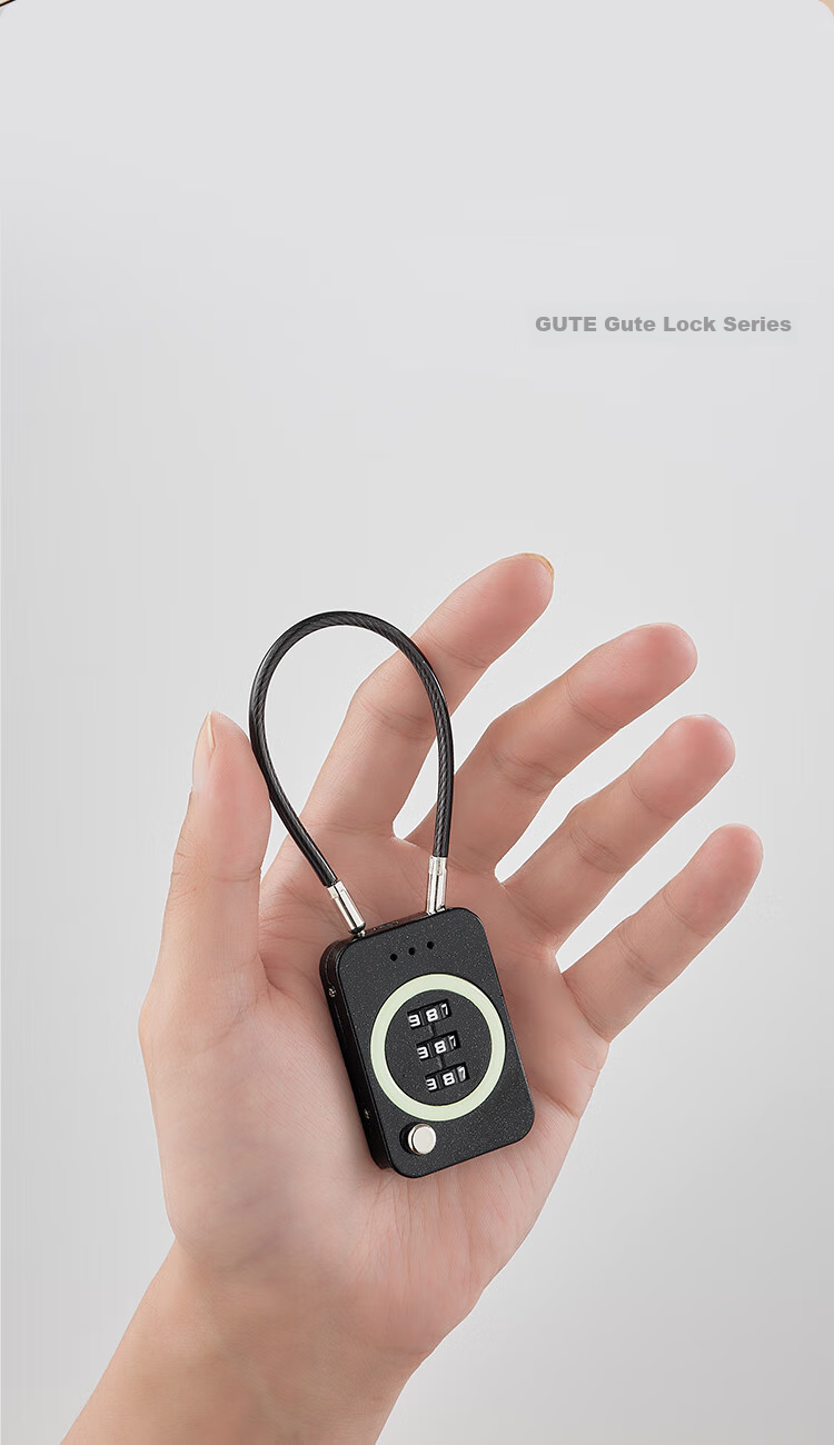 GUTE Three-Digit Combination Padlock for Backpacks, Luggage, Outdoor Waterproof Rust-Proof Lock for Suitcases, Dormitory Lockers, Gym Lockers And Storage Cabinets 9