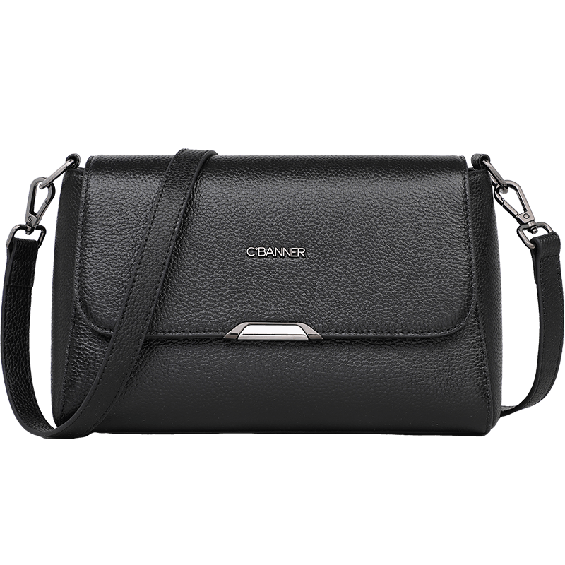 C.BANNER Leather Handbag, Women's Crossbody Bag, Shoulder Bag, Underarm Bag, Simple And Fashionable, Birthday And Mother's Day Gift, Practical Present for Mom